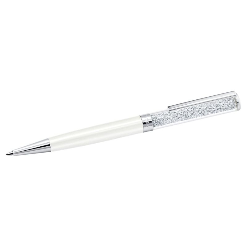 Swarovski Crystalline ballpoint pen, pink lacquered, chrome-plated 5224391