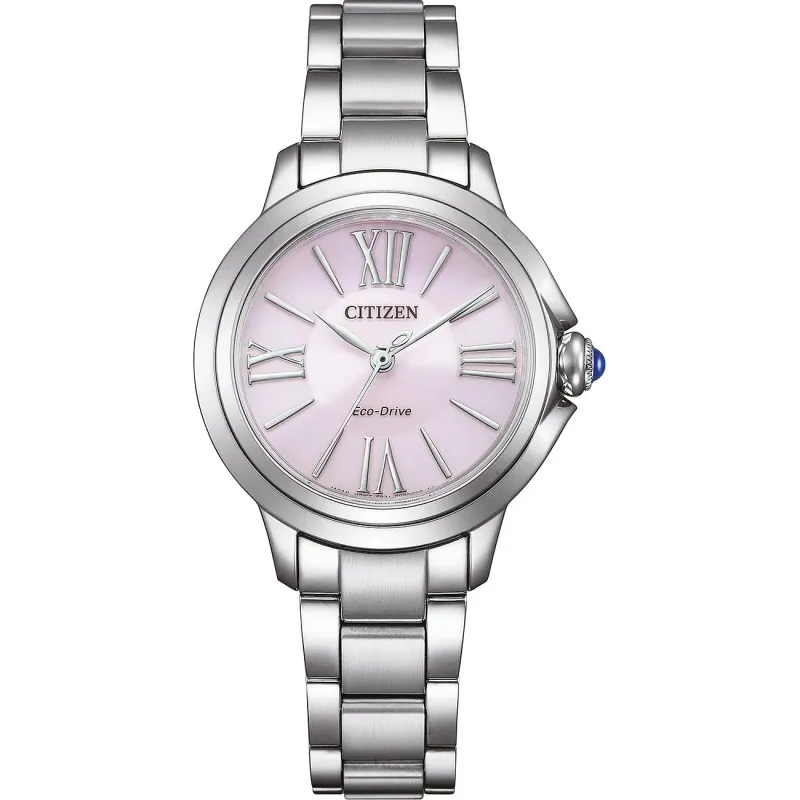Citizen L Eco-Drive, Analog Quartz, Pink Women's Watch EM1160-58X