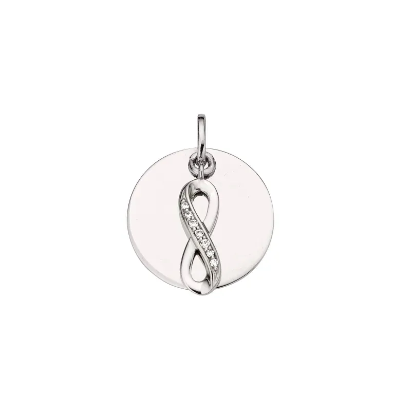 CEM 925 silver pendant engraving plate BAH905414