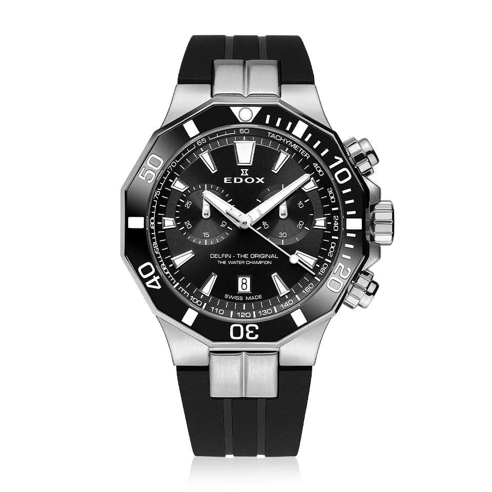 Edox Delfin The Original Chronograph Men's Watch 10112 3NCA NIN