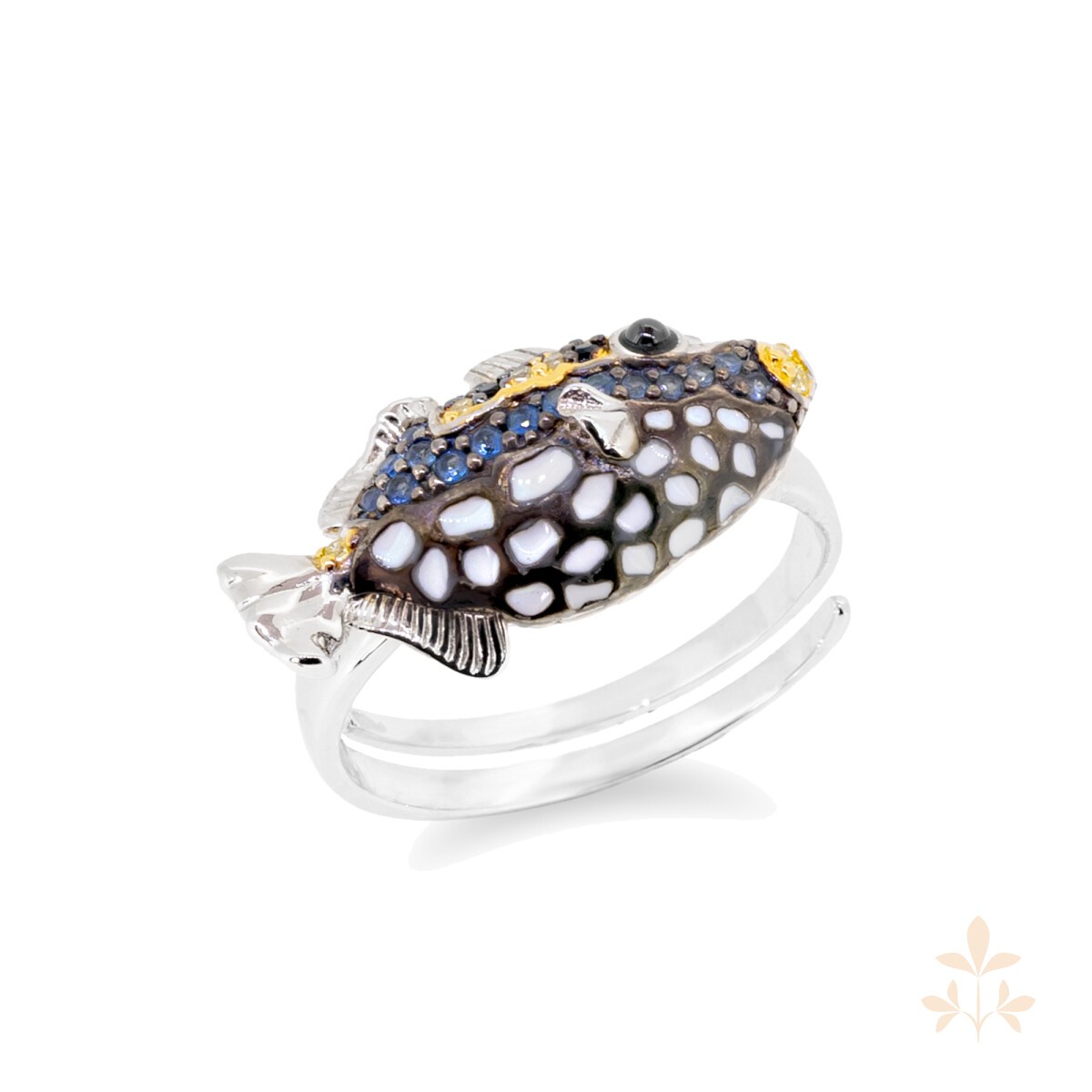 Back then Loki Fish Ring SZA-1990-248-L