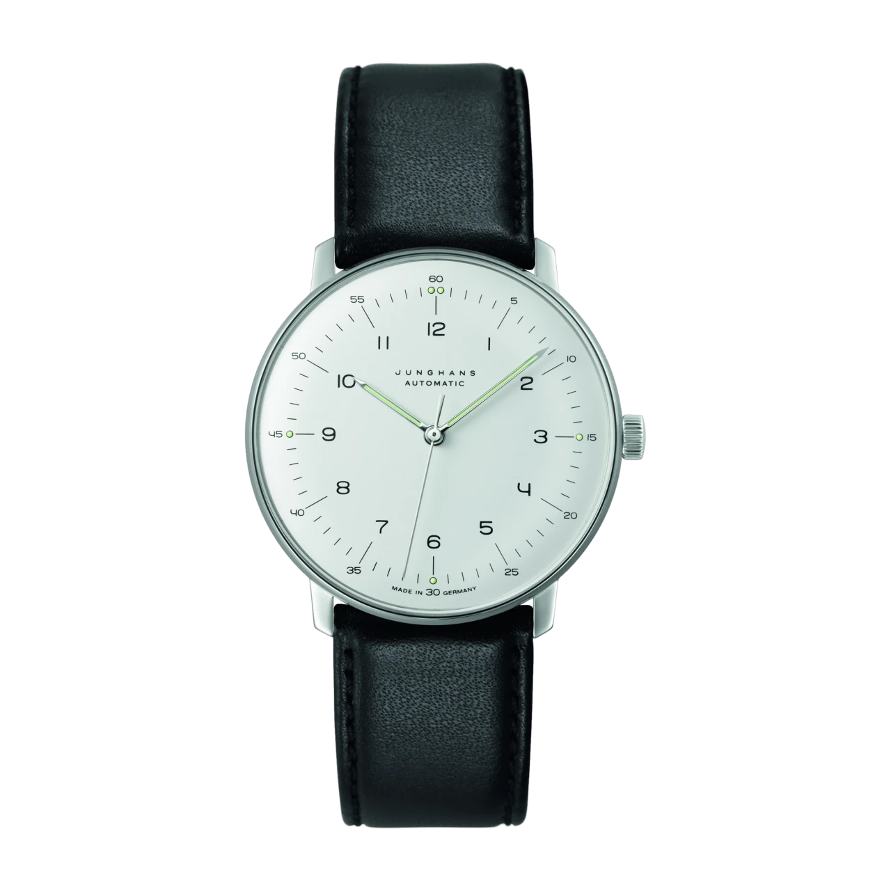 Junghans max bill automatic sapphire glass men's watch 027/3500.02