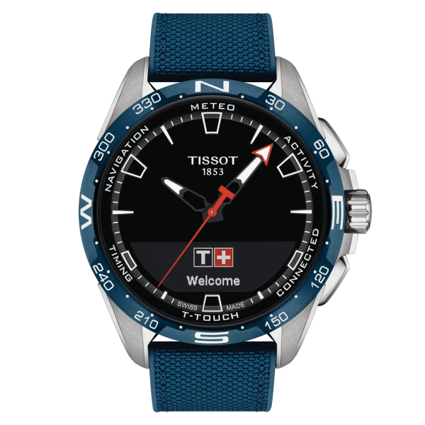 Tissot T-TOUCH CONNECT SOLAR men's watch T-Touch T121.420.47.051.06