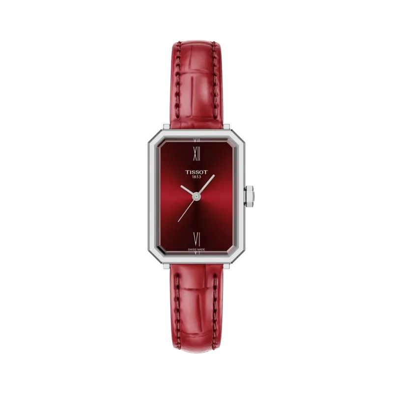 Tissot T-Lady SRV red women's watch T160.110.16.423.00