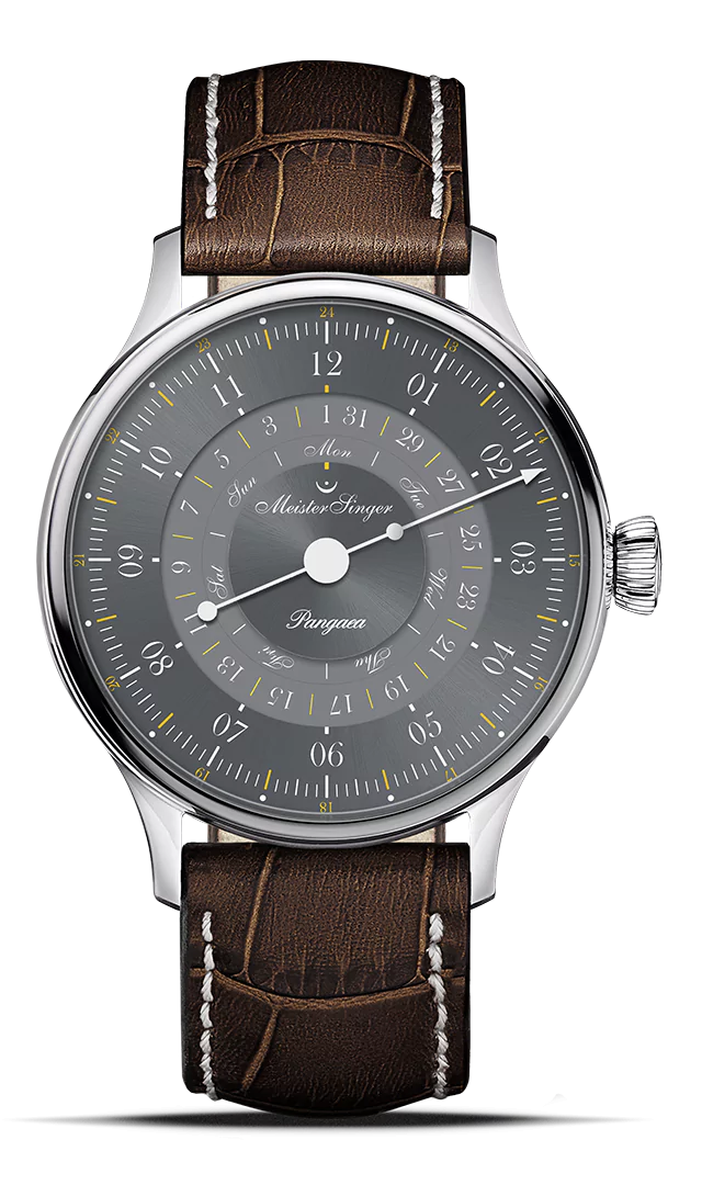 Meister Singer Pangaea Day Date 365, Automatic, Grey Men's Watch PDD365927