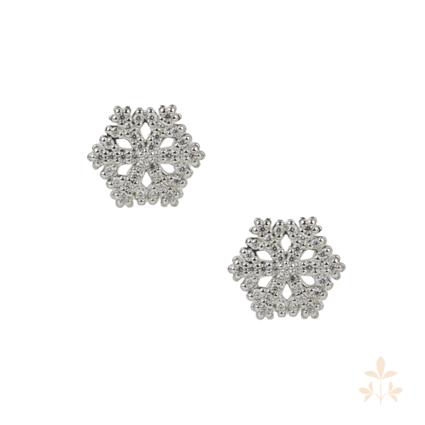 Back then Flake Snowflake Earrings SZA-2990-268