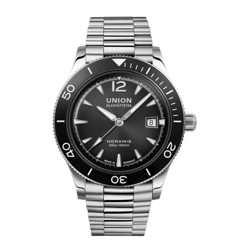 Union Glashütte Noramis Date Sport 42 mm, automatic, 60-hour power reserve men's watch D012.907.11.057.00
