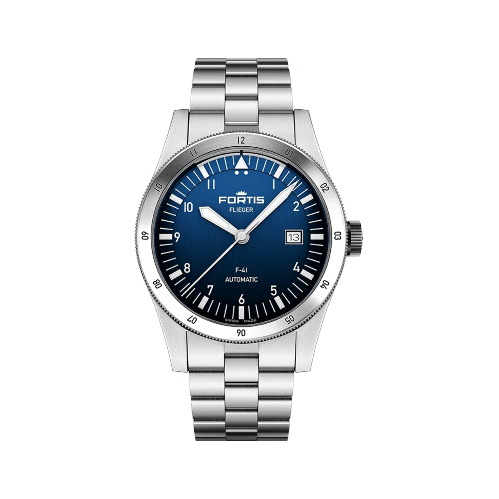 Fortis FLIEGER F-41 Automatic Liberty Blue Men's Watch F4220024