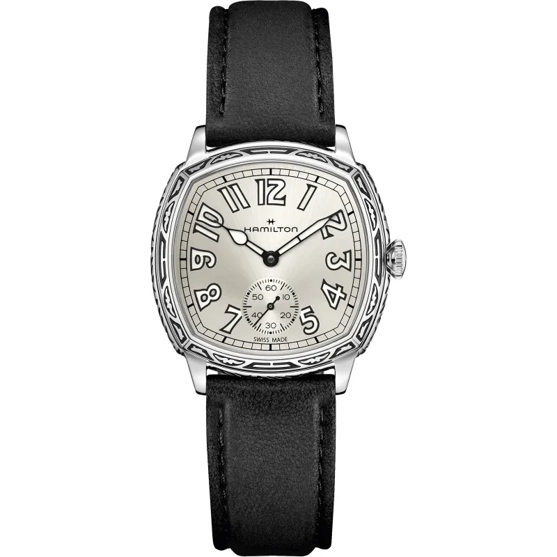Hamilton American Classic Cushion Small Second 34 mm Hand Wound Men's Watch H36149710