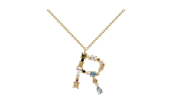 PD Paola Necklace Letter R CO01-113-U