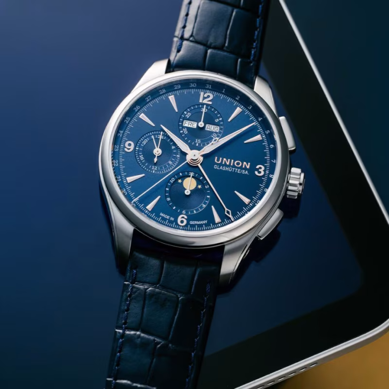 Union Glashütte Belisar Chronograph Moonphase Men's Watch D014.425.16.047.01