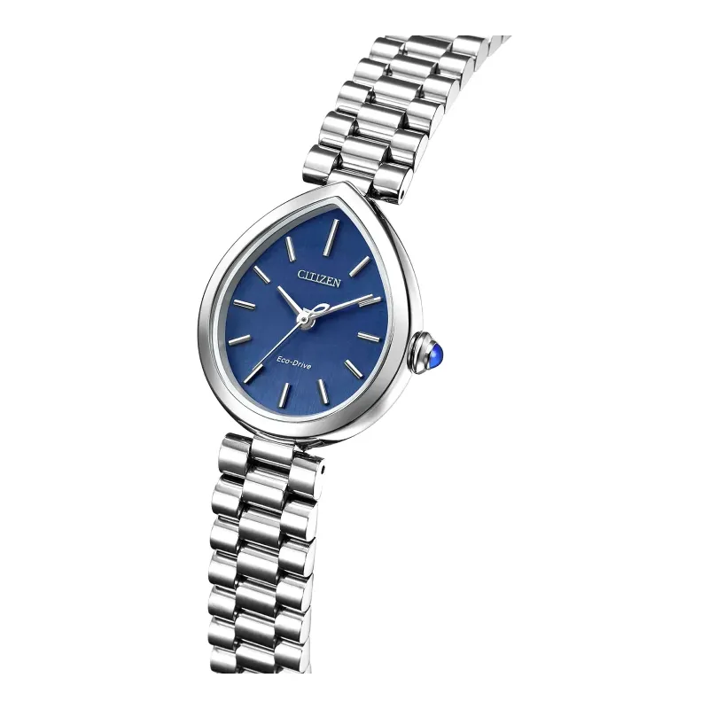 Citizen L Rainell Eco-Drive Blue Ladies Watch EM1201-52L