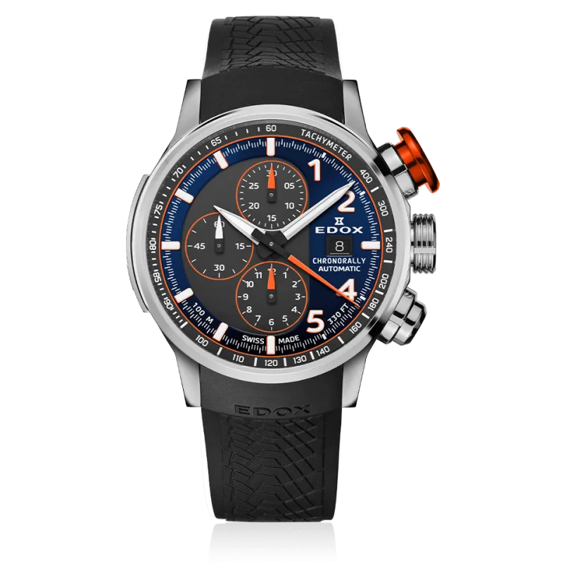 Edox Chronorally men's watch 01129-TOCA-BUGO