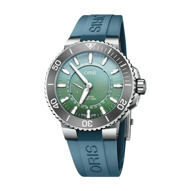 Oris men's watch Aquis 01 743 7734 4197 set