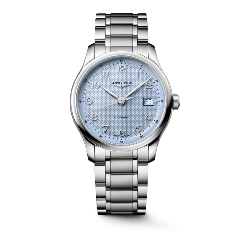 Longines Master Collection Mens Watch Light Blue 39mm L2.949.4.99.6
