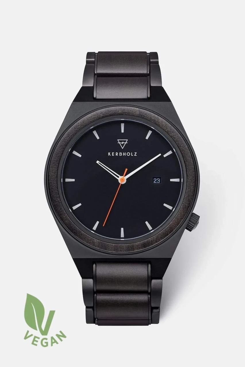 Kerbholz Men's Watch Paul Sandalwood Orange WATWPAU4201