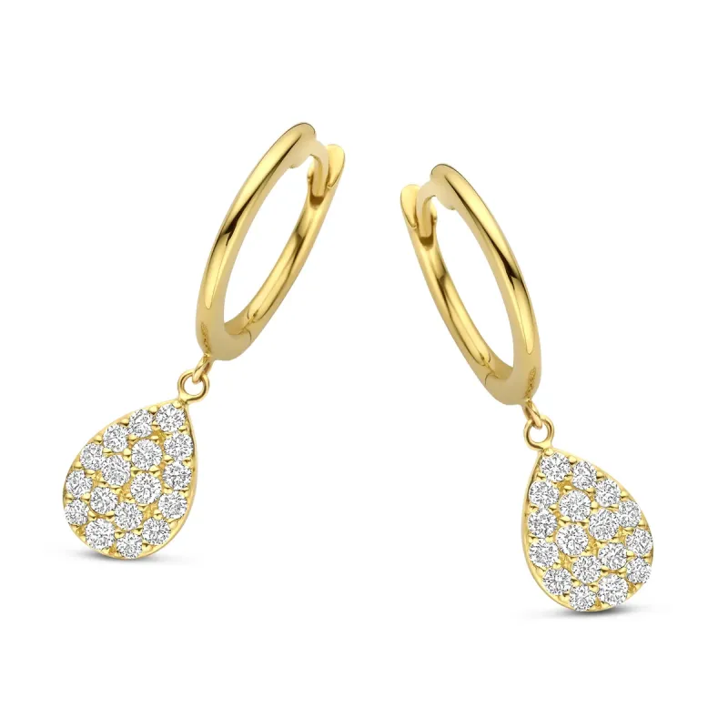 One More Eolo diamond earrings 93E308A