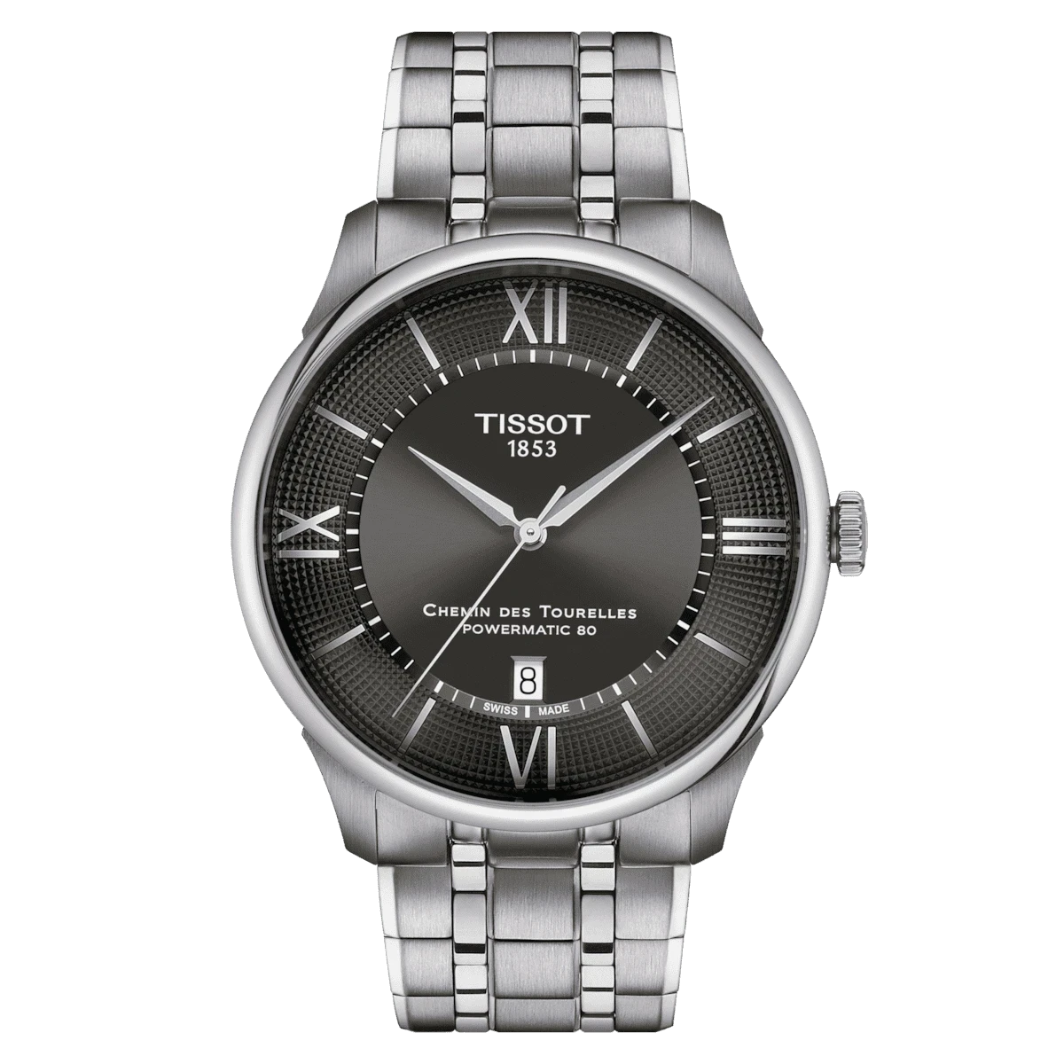 Tissot Chemin des Tourelles Powermatic 80 men's watch T139.407.11.068.00