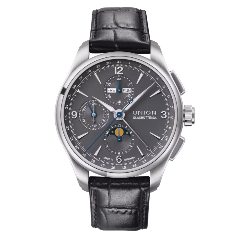 Union Glashütte Belisar Chronograph Moon Phase Men's Watch D014.425.16.087.00