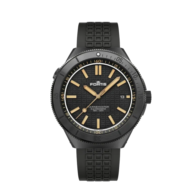 Fortis MARINEMASTER M44 DLC GRAVITY ON HORIZON STRAP Men's Watch F8120031