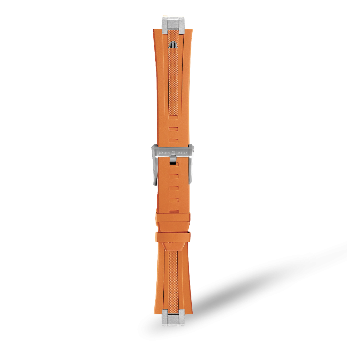 Maurice Lacroix Ersatzarmband Kautschuk Orange 23 mm ML822-005056