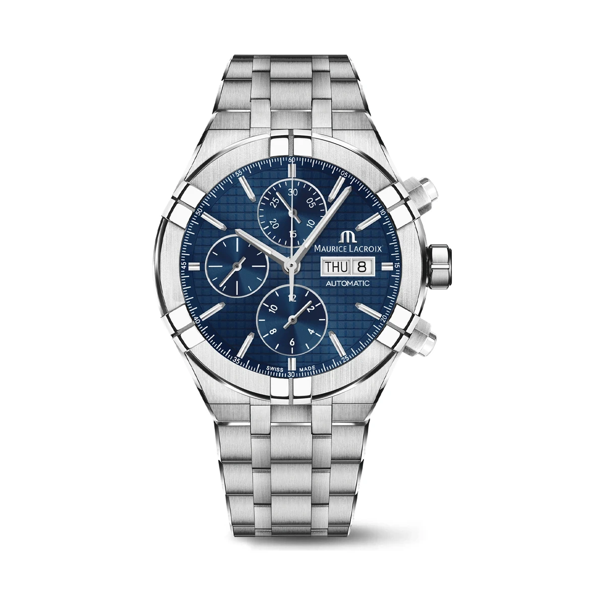Maurice Lacroix Aikon Chronograph Day Date Men's Watch AI6038-SS002-430-1