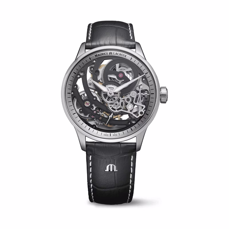 Maurice Lacroix 1975 Master Skeleton Men's Watch 758108-SS001-090-2