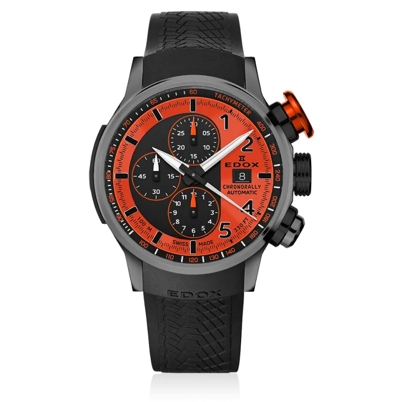 Edox Chronorally men's watch 01129-TNGOCA-ONB