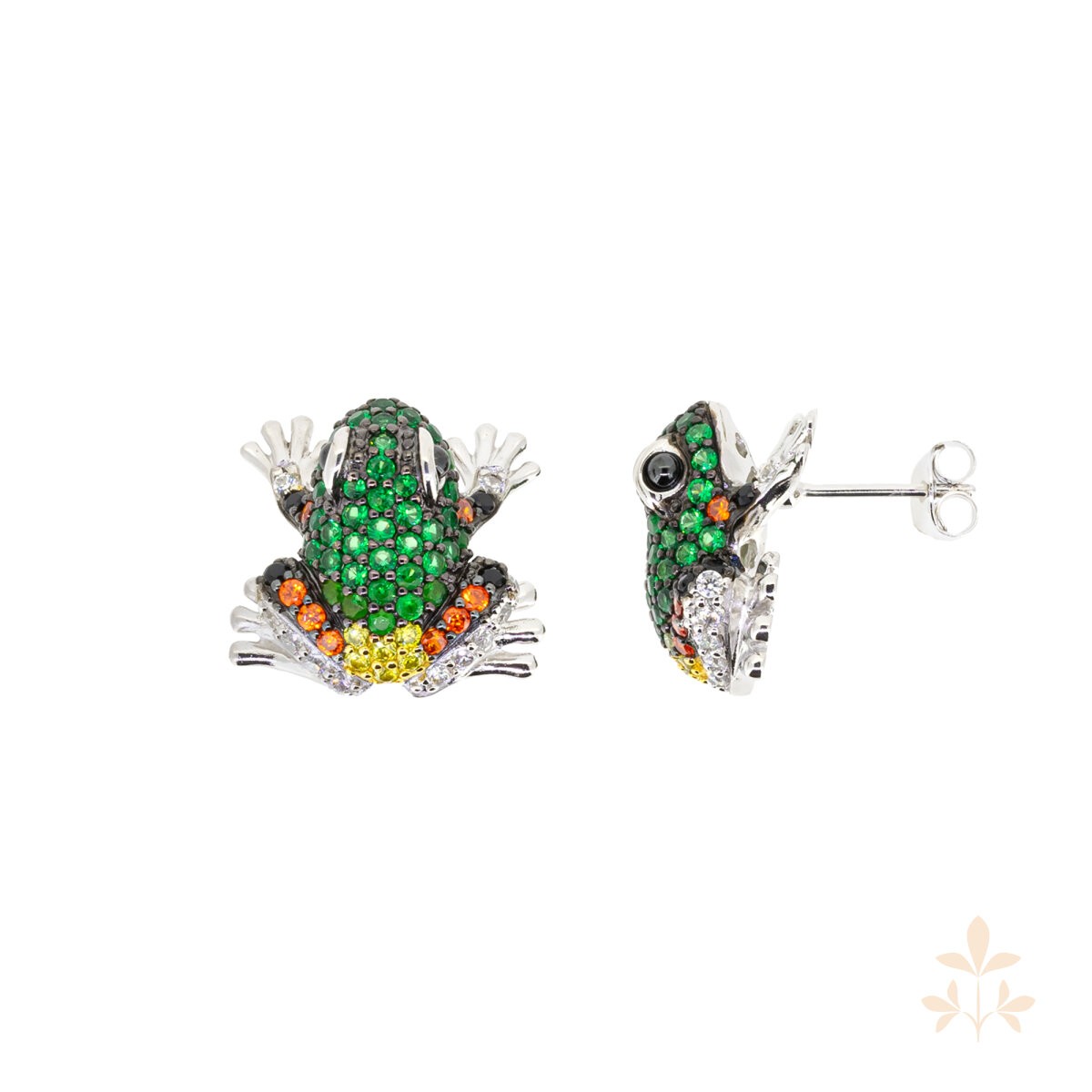 Back then Floppy Frog Earrings SZA-2990-142