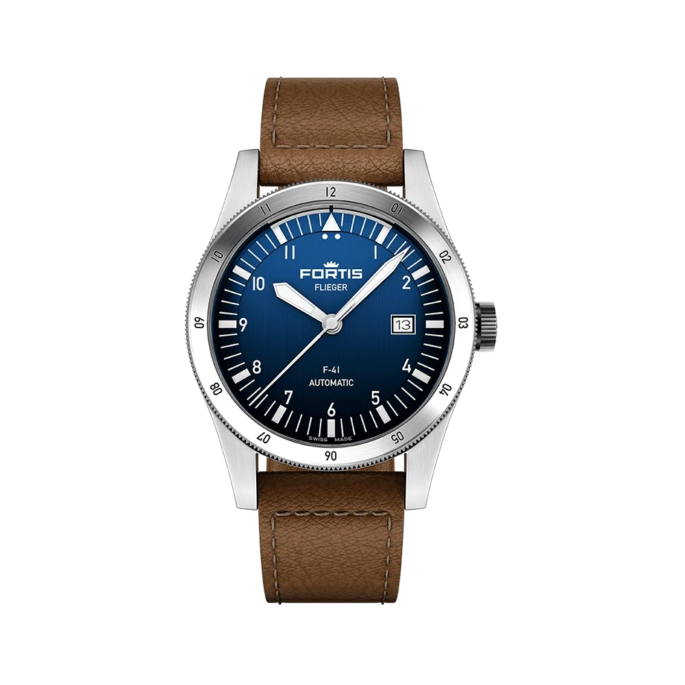 Fortis FLIEGER F-41 Automatic Liberty Blue Men's Watch F4220025