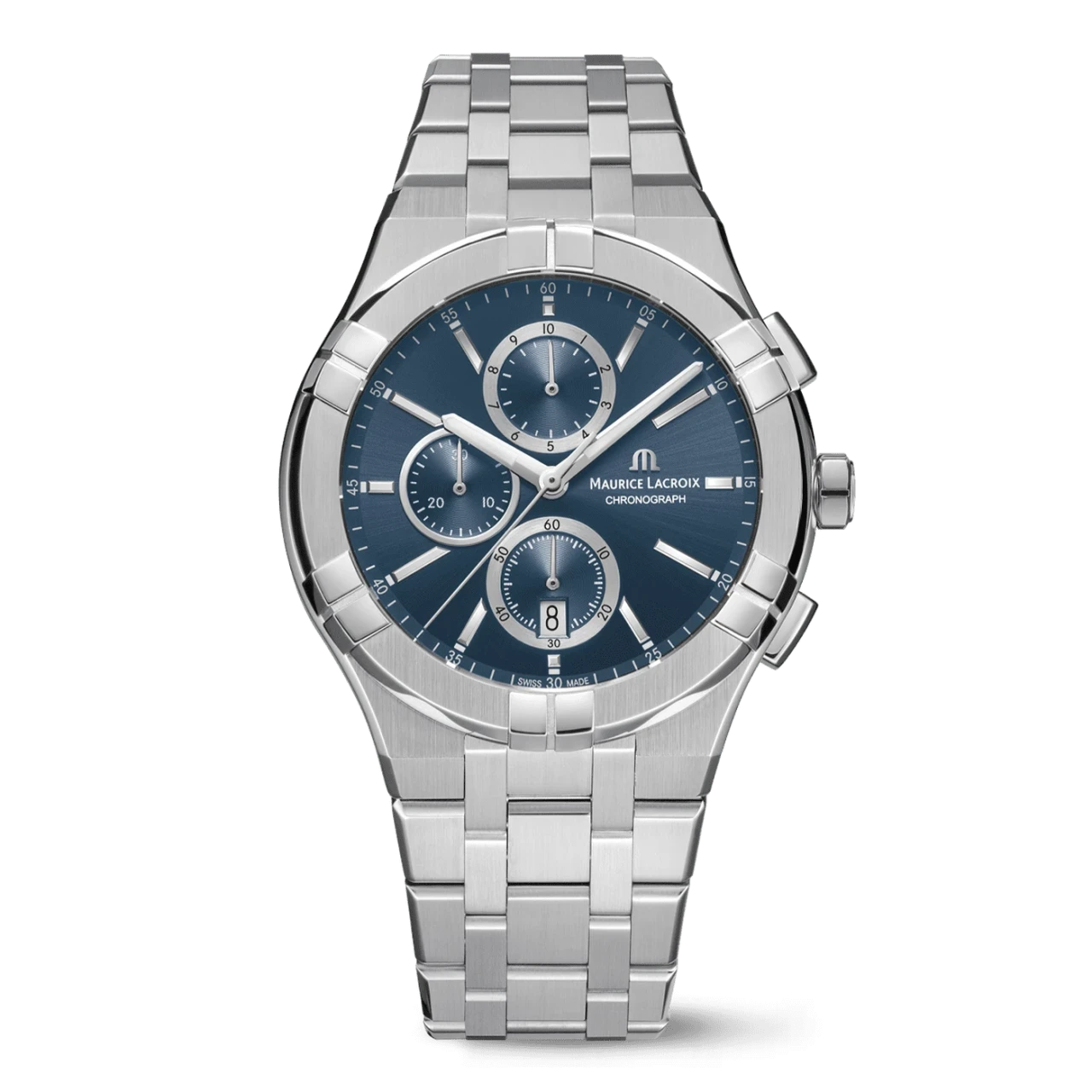 Maurice Lacroix Aikon Quartz Chronograph Men's Watch AI1118-SS002-430-1