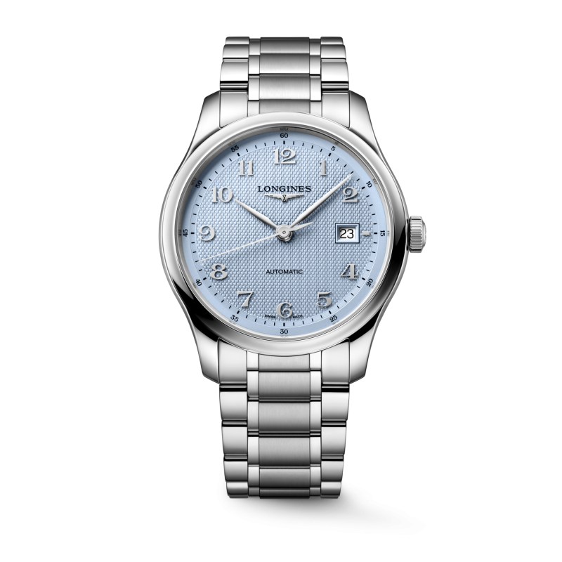 Longines Master Collection Mens Watch Light Blue 41mm L2.950.4.99.6