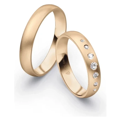 First Individual Love 3D Summer – One pair of wedding rings Rauschmayer 73-04043 / 72-04043