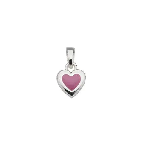 CEM pendant 925 sterling silver rhodium-plated lacquer pink BAH901505