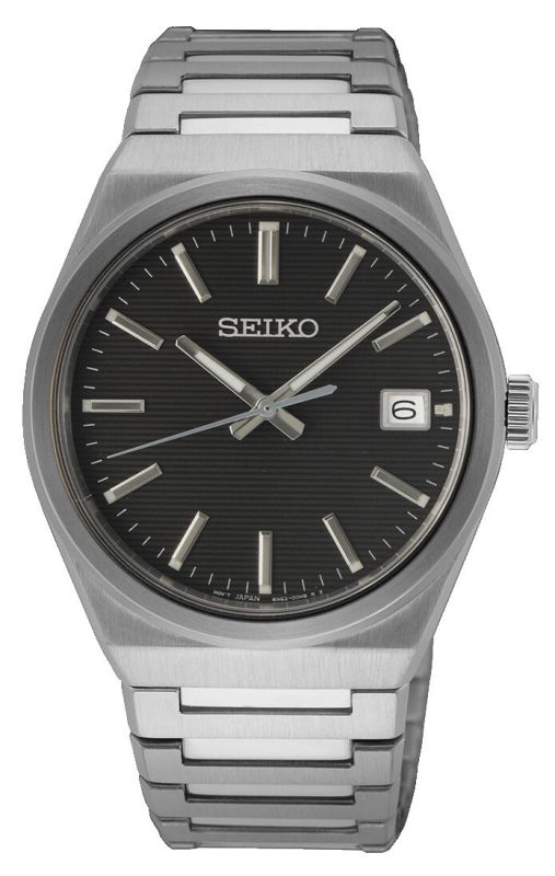 Seiko 3 hand quartz men's watch SUR557P1