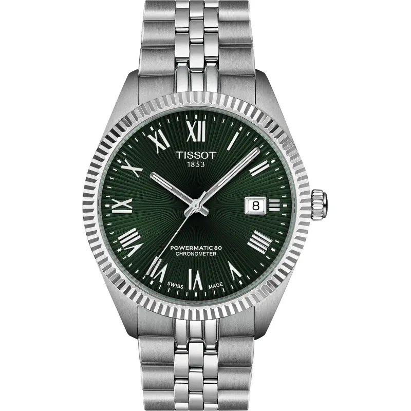 Tissot Ballade Powermatic 80 COSC 39mm Green Men's Watch T156.408.11.093.00