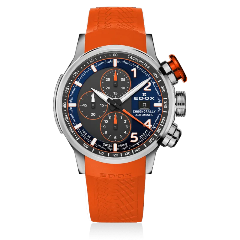 Edox Chronorally men's watch 01129-TOCAO-BUGO