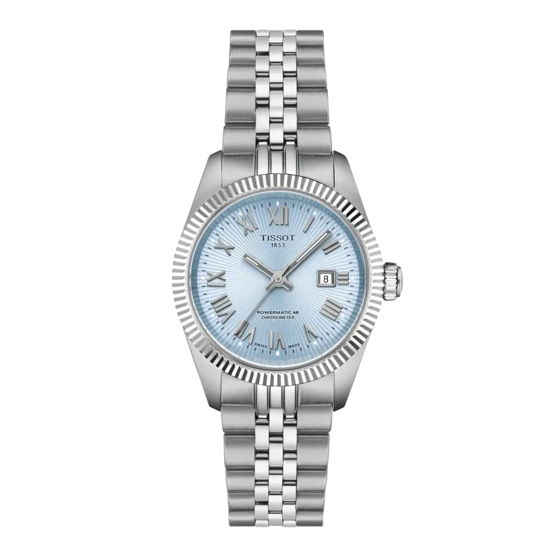 Tissot Ballade Powermatic 48 COSC 30mm Ice Blue Women's Watch T156.208.11.353.00