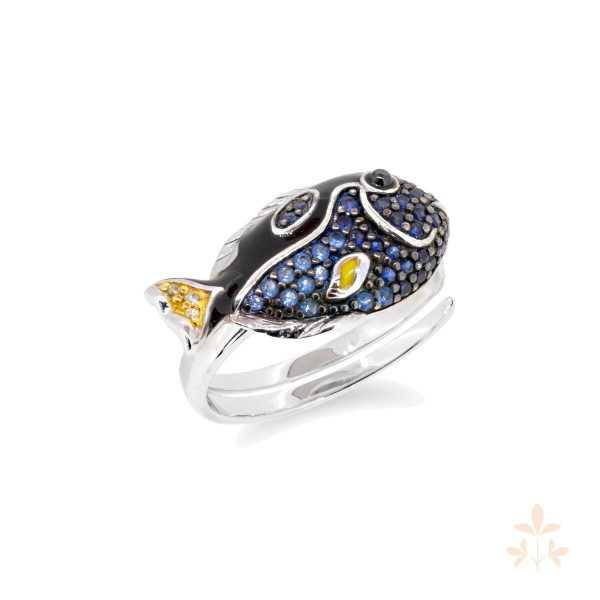 Back then Dory Fish Ring SZA-1990-246-S