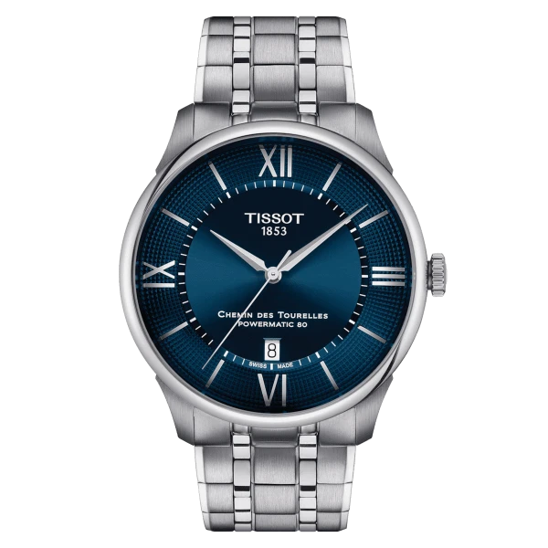 Tissot Chemin des Tourelles Powermatic 80 men's watch T139.407.11.048.00