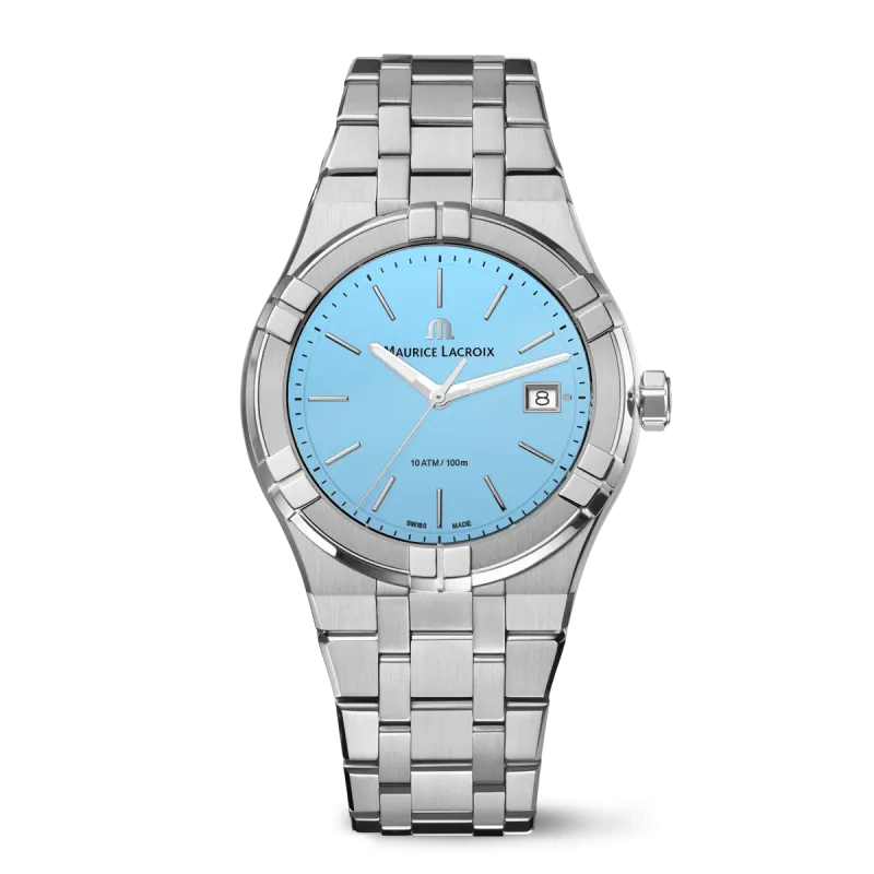 Maurice Lacroix AIKON QUARTZ COLORS EDITION men's watch AI1108-SS002-431-1