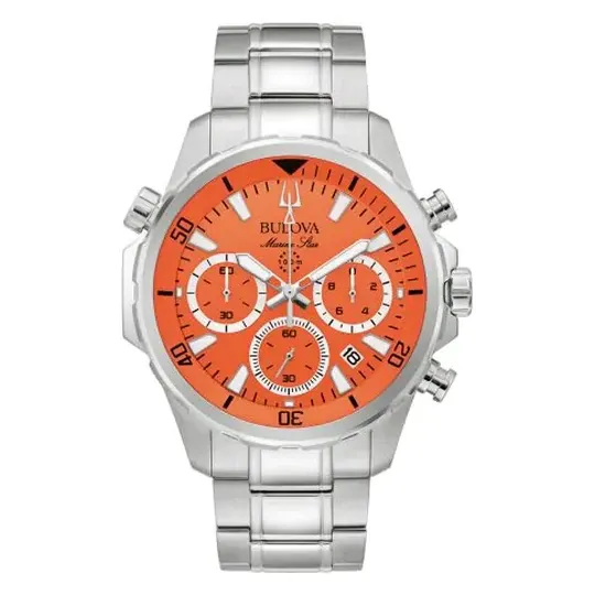 Bulova Marine Star Quartz men's watch 96B395