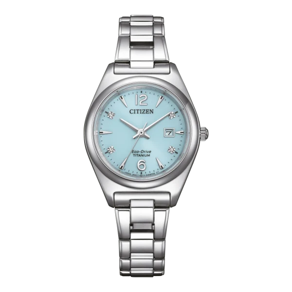 Citizen Eco-Drive Titanium Women's Watch EW2601-81M