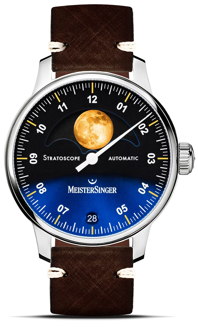 Meister Singer Stratoscope, automatic men's watch ST982G