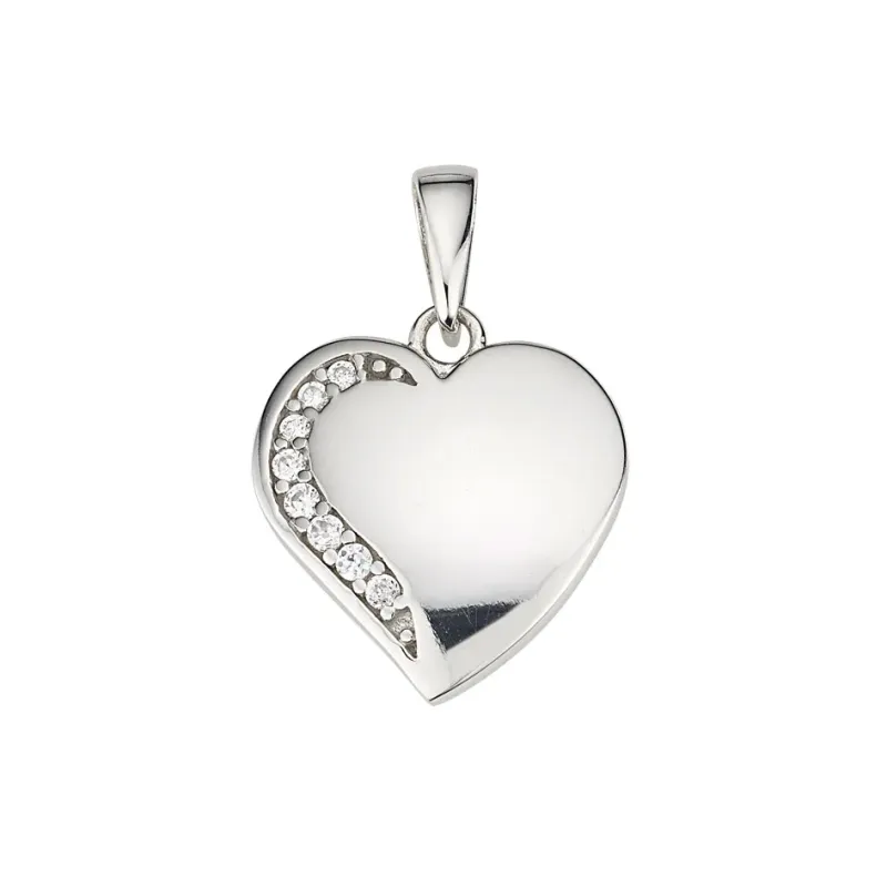 CEM 925 silver pendant heart BAH904883