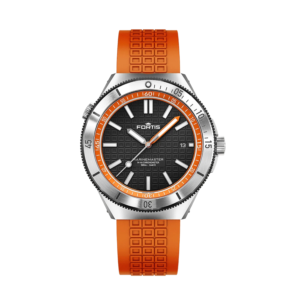 Fortis Marinemaster M-44 Amber Orange Men's Watch F8120013