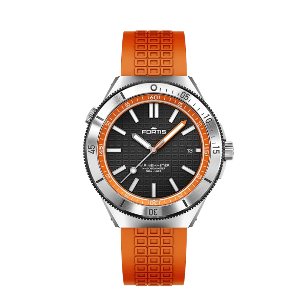 Fortis Marinemaster M-44 Amber Orange Men's Watch F8120013