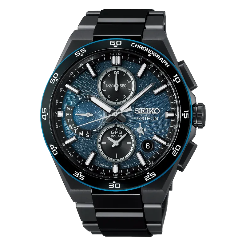 Seiko ASTRON GPS SOLAR DUAL TIME CHRONOGRAPH LIMITED EDITION Men's Watch SSH187J1