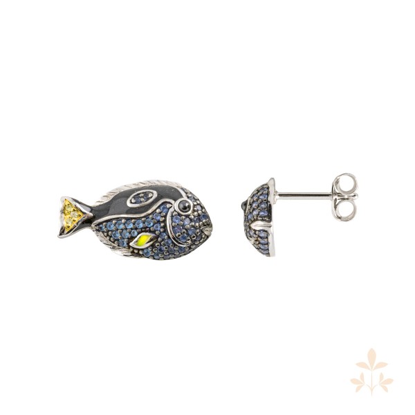 Back then Dory Fish Earrings SZA-2990-246