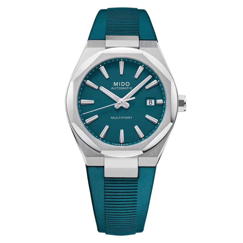 Mido Multifort 8 One Crown, Octagonal Bezel, Automatic Movement, Green Men's Watch M055.507.17.091.00